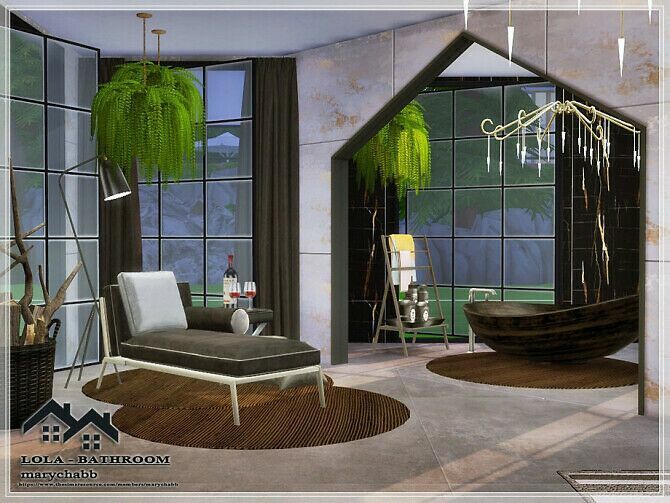 Lola Bathroom By Marychabb Sims 4 CC