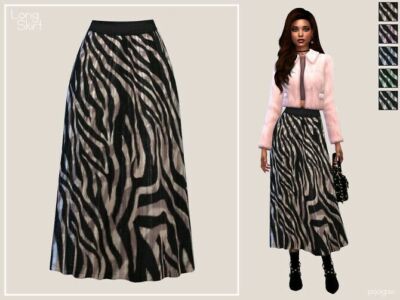 Long Skirt By Paogae Sims 4 CC