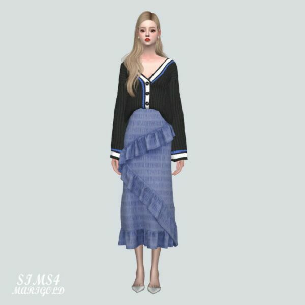 sims 4 cc long skirt sf at marigold 3