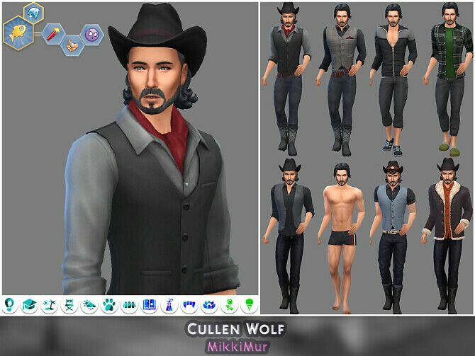 sims 4 cc male townies for strangerville at mikkimur 2