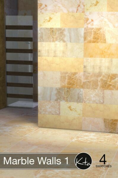 sims 4 cc marble walls 1 at ktasims 2