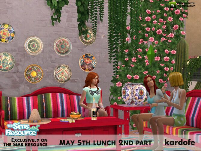 May 5Th Lunch 2Nd Part By Kardofe Sims 4 CC