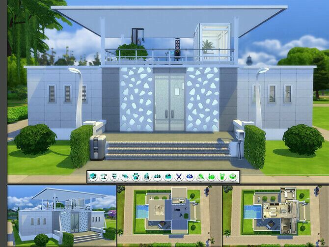 sims 4 cc mb privat place house by matomibotaki 2