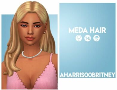 Meda Hair At Aharris00Britney Sims 4 CC