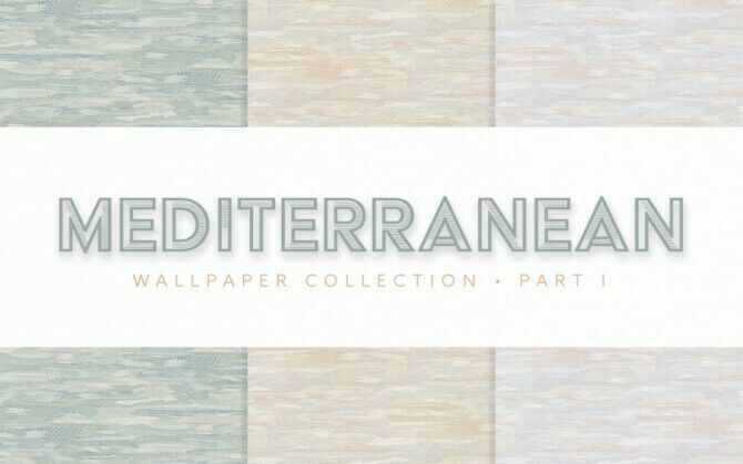 Mediterranean Walls • Part I At Simplistic Sims 4 CC