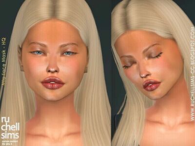 MIA Face Mask At Ruchell Sims Sims 4 CC