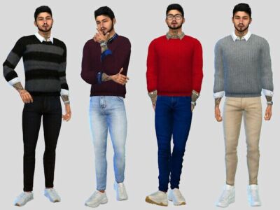 Miggy Casual Shirt By Mclaynesims Sims 4 CC