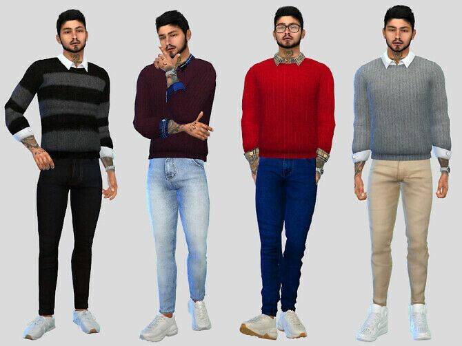 Miggy Casual Shirt By Mclaynesims Sims 4 CC