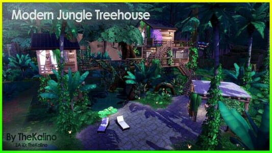 Modern Jungle Treehouse At Kalino