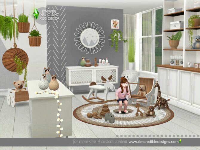 sims 4 cc naturalis kids decor by simcredible 4