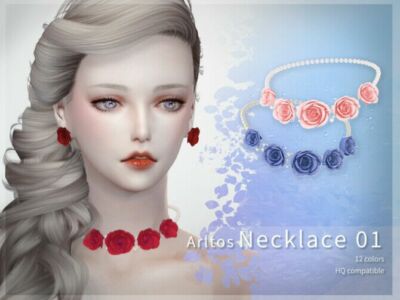 Necklace 01 By Arltos Sims 4 CC