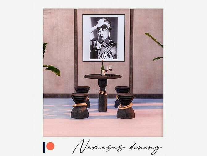 Nemesis Dining Set By Winner9 Sims 4 CC