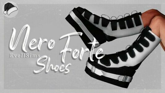 Nero Forte Shoes At Evellsims Sims 4 CC