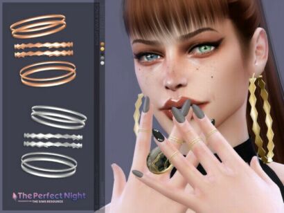 Night Diva Rings By Sugar Owl Sims 4 CC