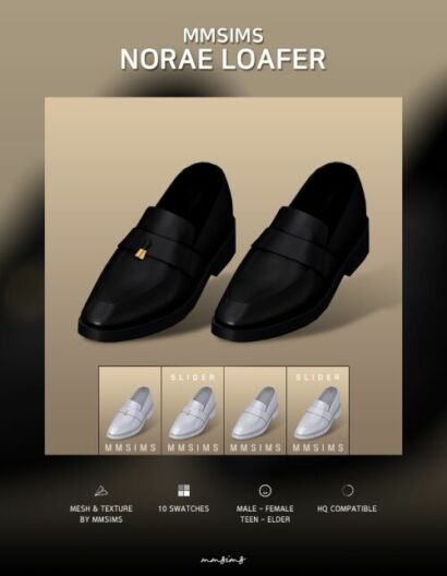 Norae Loafer At Mmsims Sims 4 CC