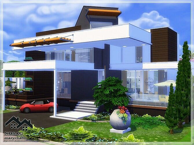 Nosag Home By Marychabb Sims 4 CC