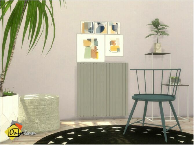 sims 4 cc nova decorative radiator by onyxium 2