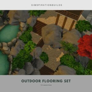 Outdoor Flooring SET At Simspiration Builds