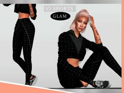Pants Sportglam VI – I By VIY Sims