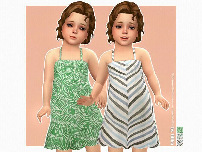 Paola Dress By Lillka Sims 4 CC