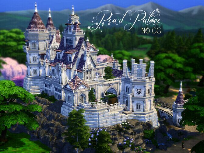 Pearl Palace By Virtualfairytales Sims 4 CC