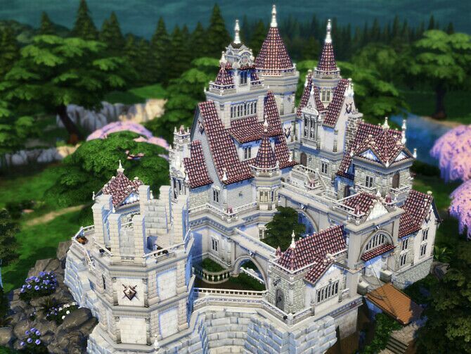 sims 4 cc pearl palace by virtualfairytales 2