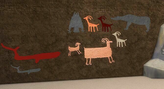 Petroglyphs Part ONE Animals At Kyriat’s Sims 4 World Sims 4 CC