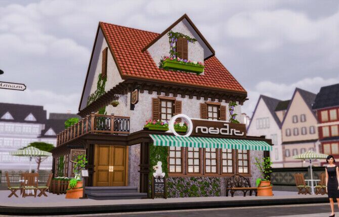 Picadillo Cafe By Kiimy_2_Sweet Sims 4 CC