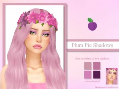 Plum Pie Shadows By Ladysimmer94 Sims 4 CC