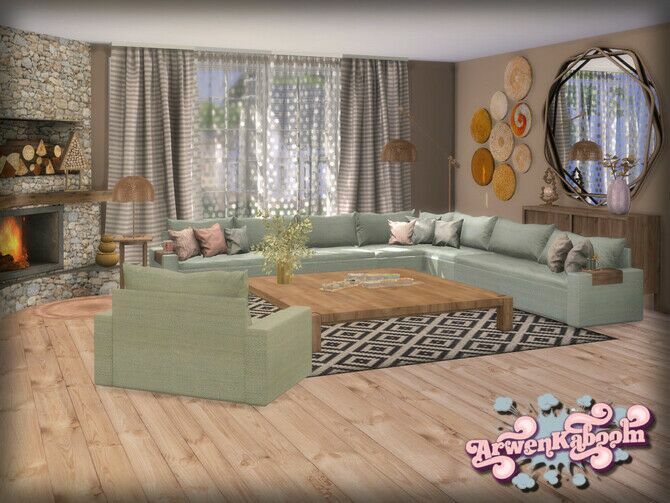 sims 4 cc pure morning set 3 decor by arwenkaboom 2