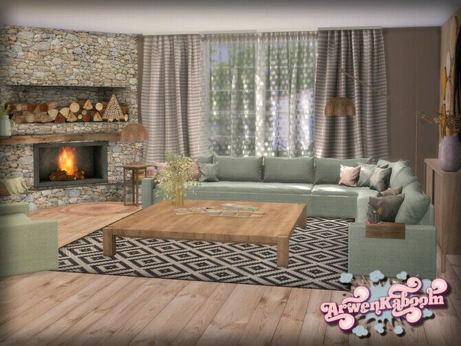 sims 4 cc pure morning set 3 decor by arwenkaboom 3