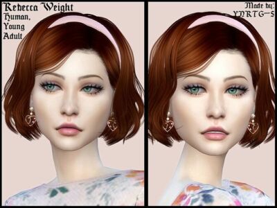 Rebecca Weight By Ynrtg-S Sims 4 CC
