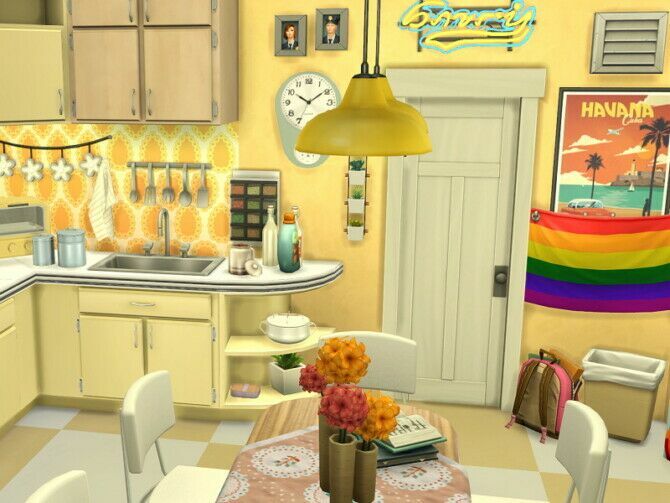 sims 4 cc retro kitchen by flubs79 3