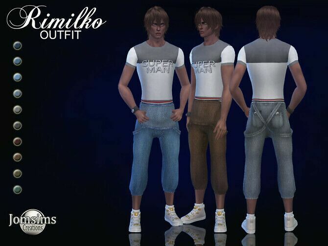 Rimilko Outfit By Jomsims Sims 4 CC