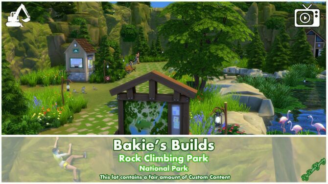 Rock Climbing National Park By Bakie At Mod The Sims Sims 4 CC