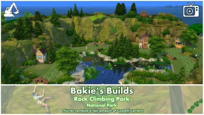 sims 4 cc rock climbing national park by bakie at mod the sims 3