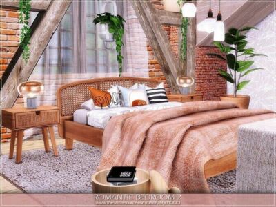 Romantic Bedroom 2 By Mychqqq Sims 4 CC