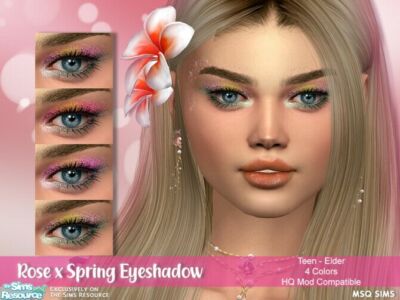 Rose X Spring Collection At Msq Sims