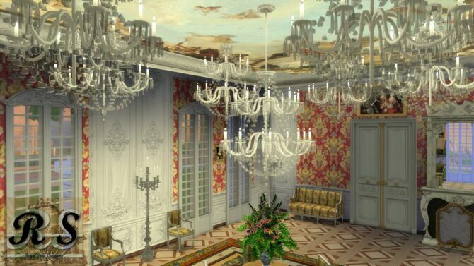 sims 4 cc royal crystal chandelier set at regal sims 2