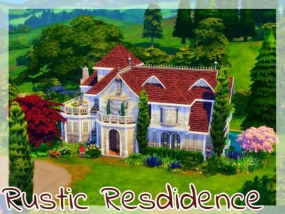 Rustic Residence By Simmer_Adelaina Sims 4 CC