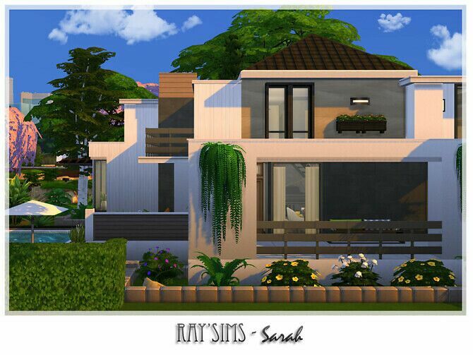 sims 4 cc sarah house by ray sims 2