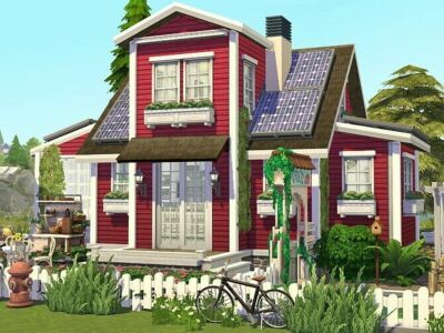 Scandinavian House By Flubs79 Sims 4 CC