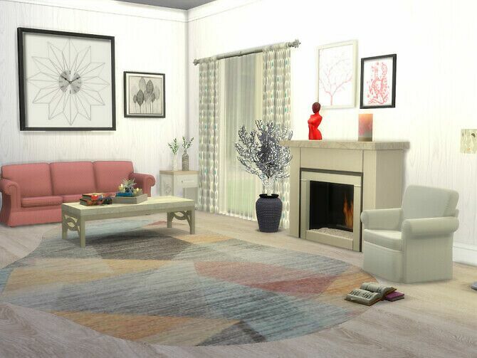 Scandinavian Living By Seimar8 Sims 4 CC