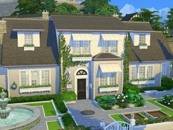 Scientist Townhouse By Flubs79 Sims 4 CC