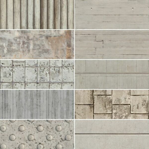 sims 4 cc seamless concrete wall pack vol 5 at simspiration builds 2