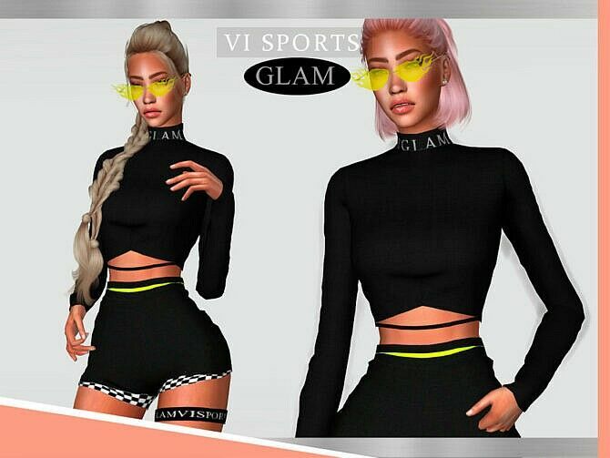 Second-Skin Sportglam VI – I By VIY Sims Sims 4 CC