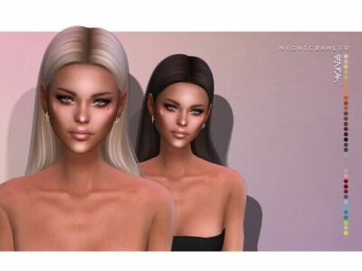 Senidah Hair By Nightcrawler Sims 4 CC