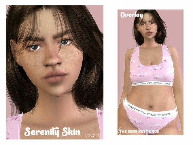 Serenity Skin Overlay By Msqsims Sims 4 CC