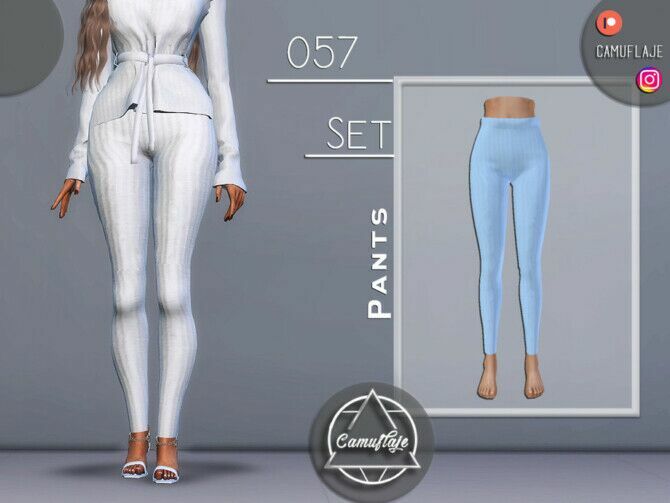 Set 057 – Pants By Camuflaje Sims 4 CC