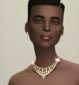 SET II Necklace And Earrings At Rusty Nail Sims 4 CC